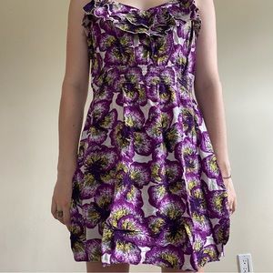 Floral summer dress w/ pockets ELLE